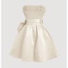 21f5yMwDoL.jpg Women's Bow Front Satin Homecoming Dresses Sleeveless Party Cocktail Gowns