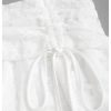 Women's Flowy Drawstring Lace Mini Skirt Ruched Asymmetrical Ruffle Y2k Raved Short Skirts