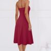 31PQI6O66jL.jpg Womens Cocktail Dress Strapless Tube Formal Wedding Guest Prom Party Dress