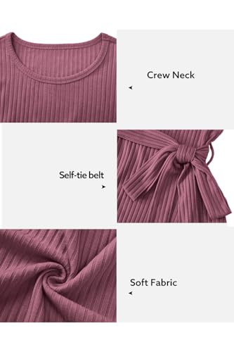 31ratDqH2YL.jpg Women's Long Sleeve Fall Teacher Dresses 2025 Work Casual Knit Pockets Winter Sweater Dress Trendy