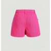 Girl's Wrap Denim Skorts High Waisted Asymmetrical Hem Skirt Shorts