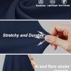 Womens 2025 Summer Teacher Work Modest Dresses Ultra Soft Short Sleeve Midi Old Money Clothes Business Casual Dress