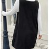 41E6N8fw2aL.jpg Women's Plus Size Corduroy V Neck Tank Overall Dress Sleeveless Loose Casual Short Dress