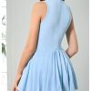 41HibQF0IRL.jpg Girl's Tennis Dress Sleeveless Pleated Workout Athletic Golf Dresses with Shorts Pockets