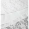 Women's Flowy Drawstring Lace Mini Skirt Ruched Asymmetrical Ruffle Y2k Raved Short Skirts