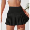 Women's Pleated Tennis Skirts High Waisted Golf Badminton Workout A Line Athletic Skorts