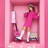 Girl's Knitted Mock Neck Bodycon Mini Dress Lantern Sleeve Short Pencil Dress