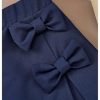 Toddler Girl's Elastic Waist Bow Skorts Summer Cute Skirt Shorts
