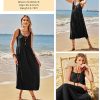 518WT-LG-hL.jpg Women's 2024 Summer Sundresses Casual Beach Vacation Outfits Long Flowy Sleeveless Tank Maxi Dress with Pockets