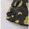 51Eb8TaI6fL.jpg Girl's 2 Piece Outfits Letter Graphic Print Short Sleeve T-Shirt and Camo Print Cargo Skirt Set