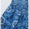 51OTb8i5EeL.jpg Women's Boho Print Strapless Mini Dress Smocked Ruffle Tiered A Line Tube Dress
