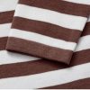 51Zytb7BOBL.jpg Women's Winter Sweater Dress 2024 Striped Long Sleeve Lapel Collar Chunky Knit Slouchy Oversized Sweaters